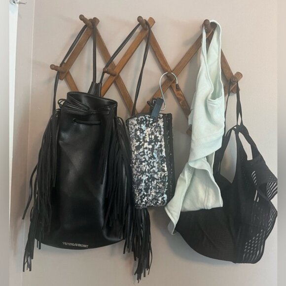 Accessories - Victorias Secret LOT sport bra bralette wallet and bag